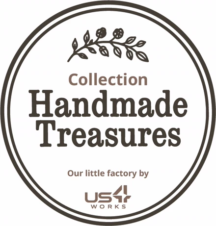 Handmade Treasures collection seal by US4 Works